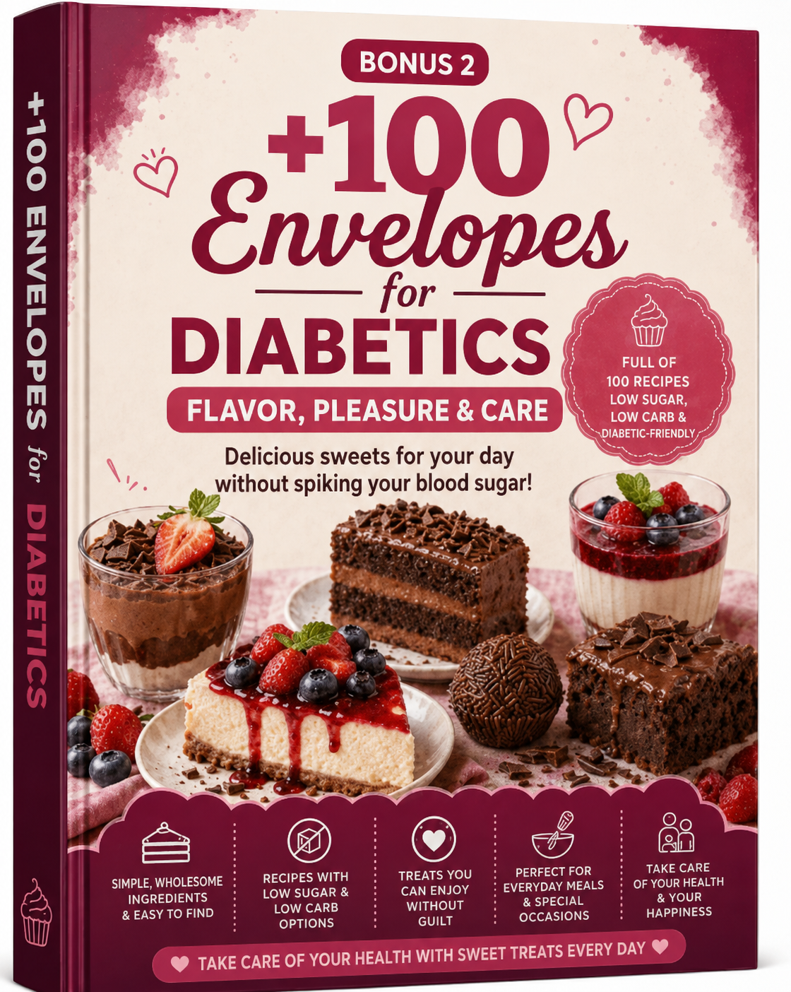 +100 sugar-free desserts for diabetics
