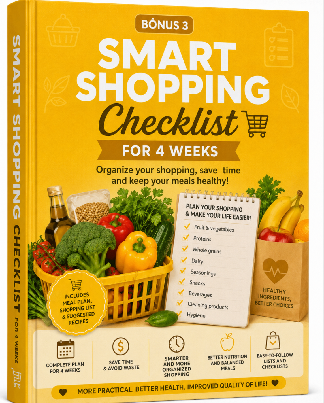 Smart 4-week shopping list